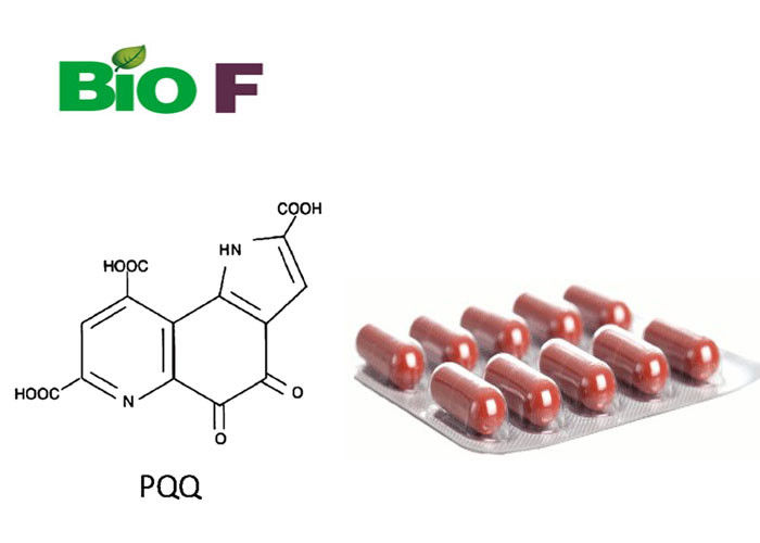Immune Enhancement PQQ Powder CAS 72909-34-3 C14H6N2O8 HPLC Test Method
